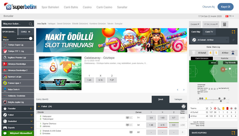 superbetin ana giriş sayfası